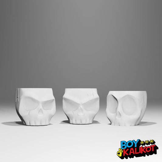 Skull Vases